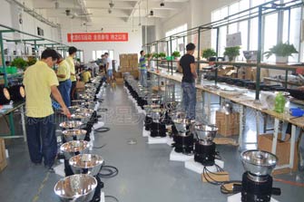 LED塔吊燈生產圖 